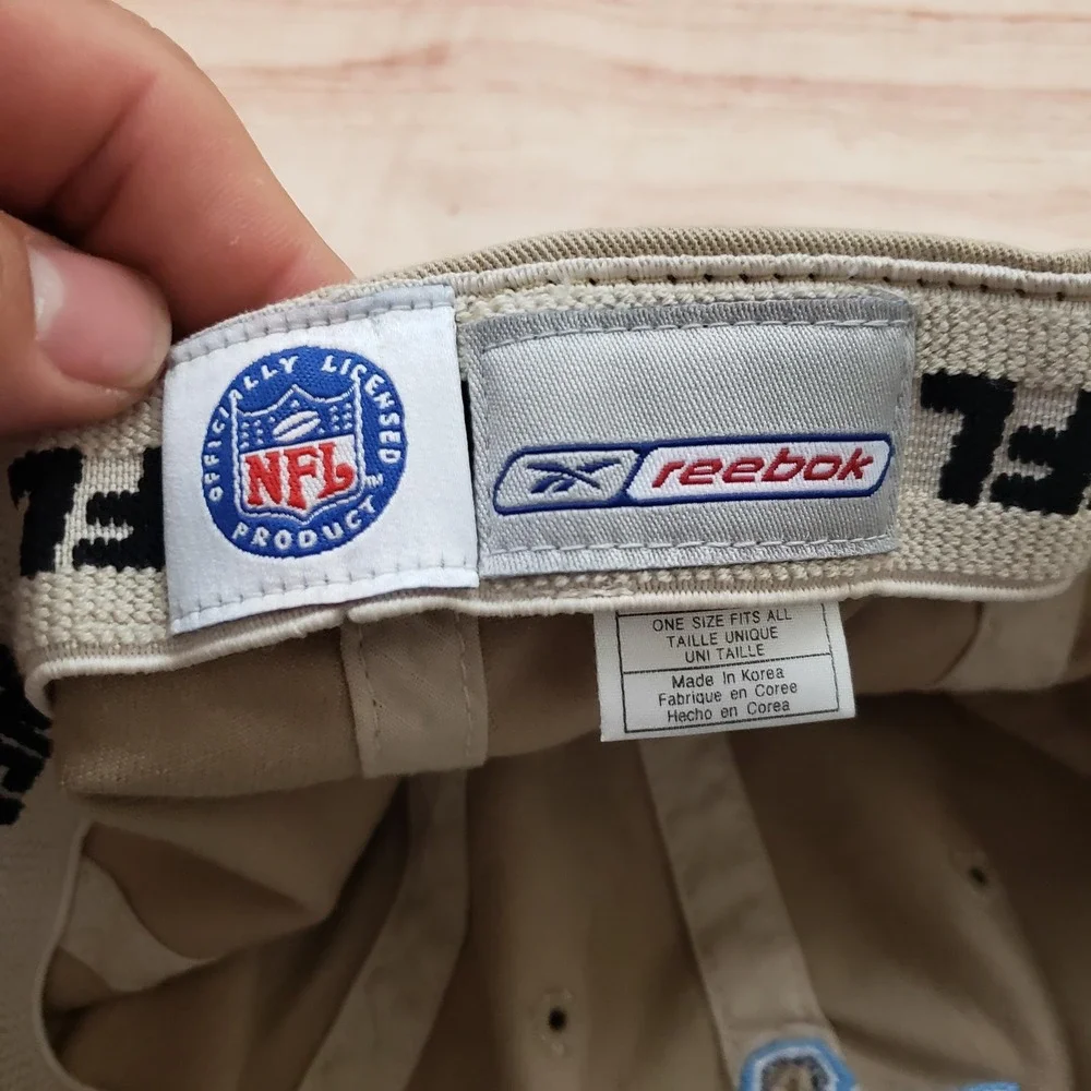 VINTAGE Tennessee Titans‎ Hat Cap Strap Back One Size NFL Football Reebok Mens